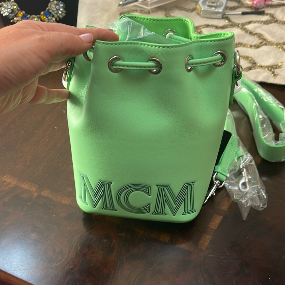MCM Bucket Handbag and Crossbody